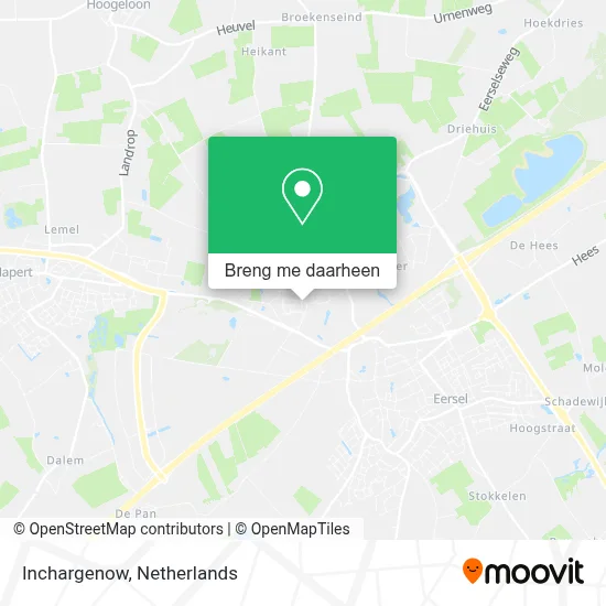 Inchargenow kaart