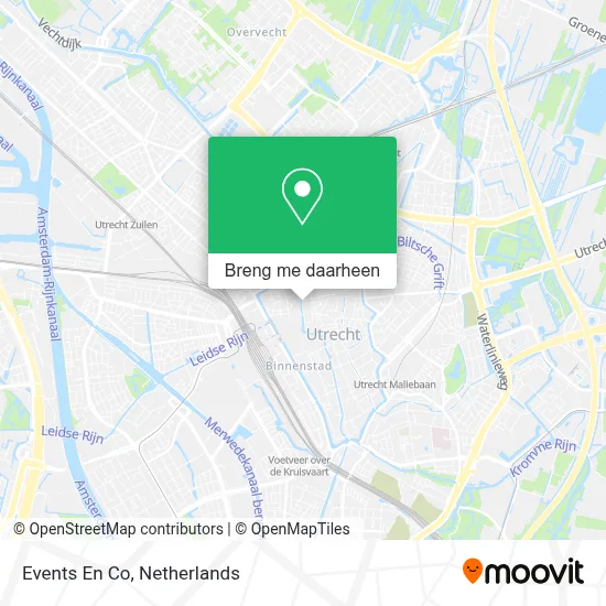 Events En Co kaart