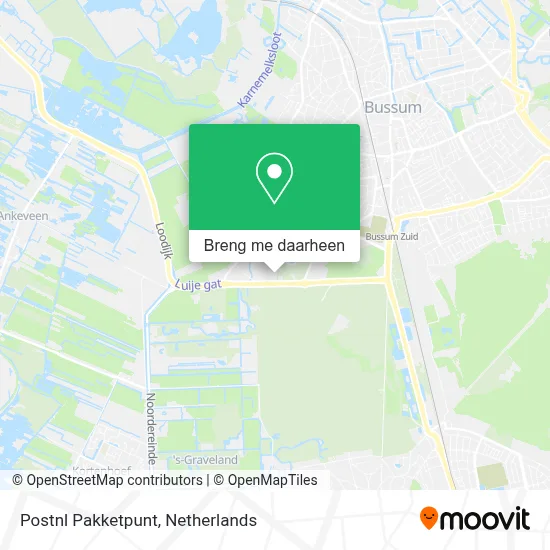 Postnl Pakketpunt kaart
