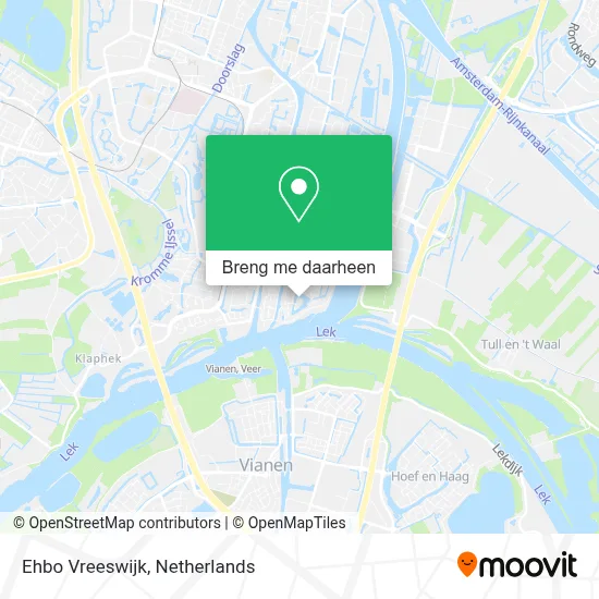 Ehbo Vreeswijk kaart