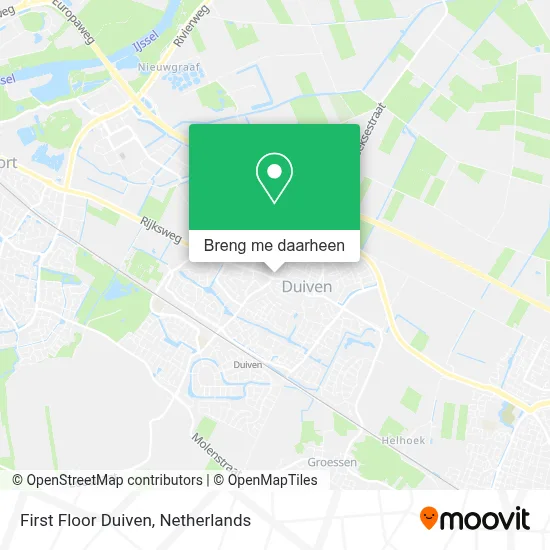 First Floor Duiven kaart