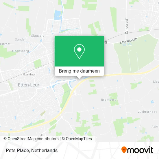 Pets Place kaart