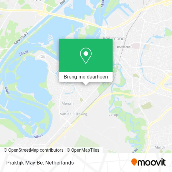 Praktijk May-Be kaart