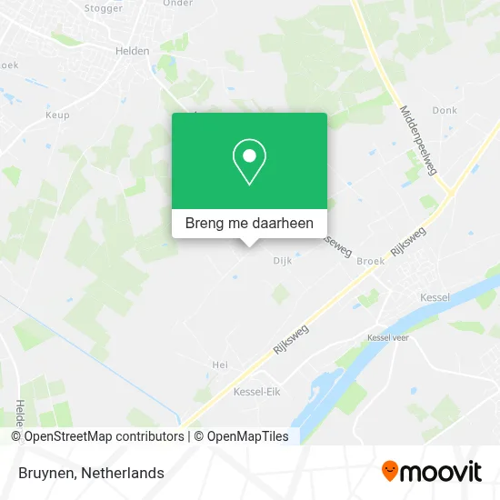Bruynen kaart