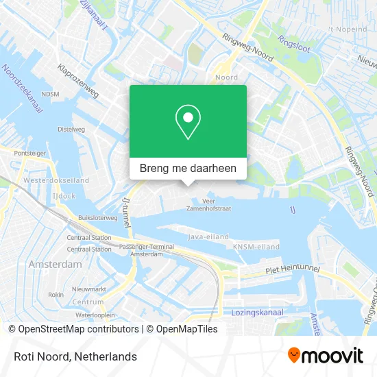 Roti Noord kaart