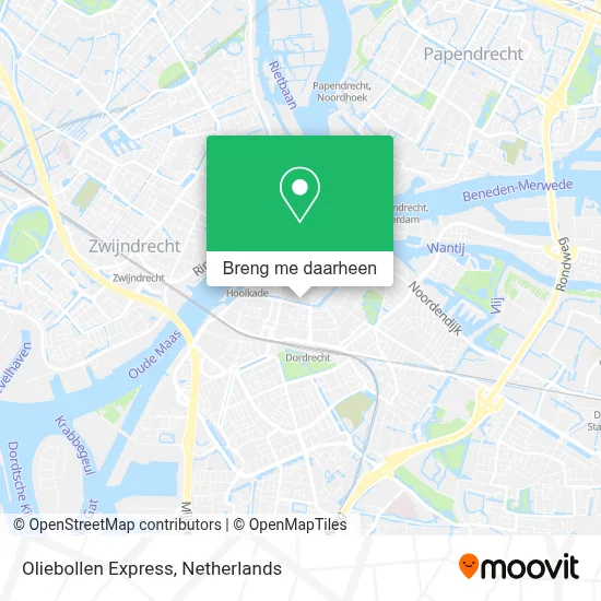Oliebollen Express kaart