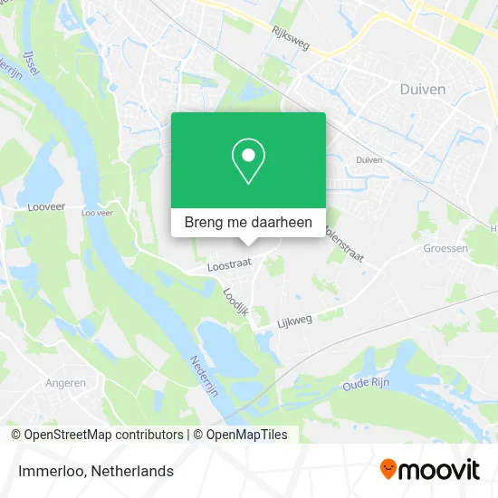 Immerloo kaart