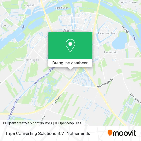 Tripa Converting Solutions B.V. kaart