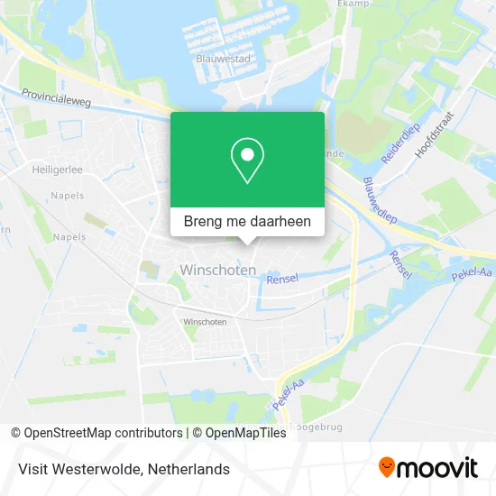 Visit Westerwolde kaart