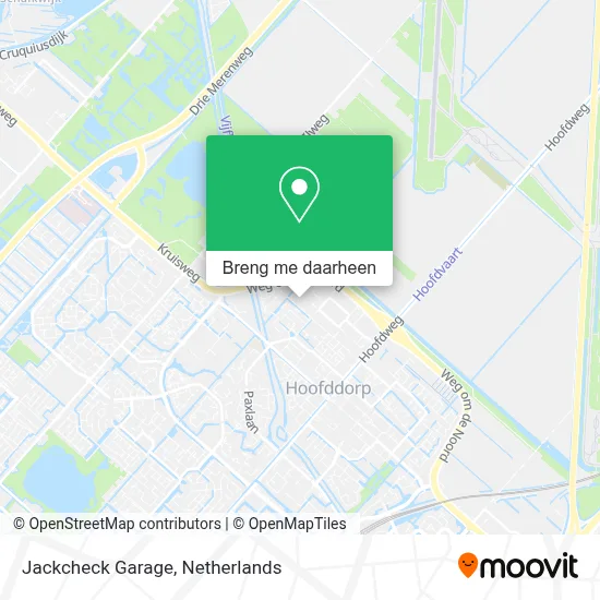 Jackcheck Garage kaart
