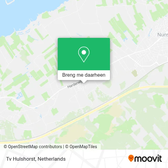 Tv Hulshorst kaart
