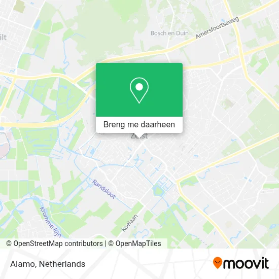 Alamo kaart