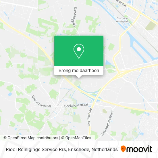 Riool Reinigings Service Rrs, Enschede kaart