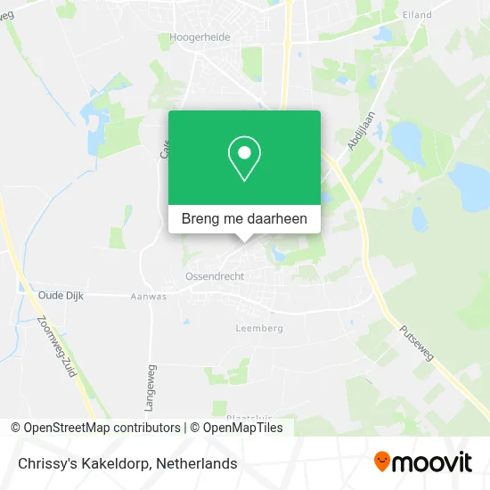 Chrissy's Kakeldorp kaart