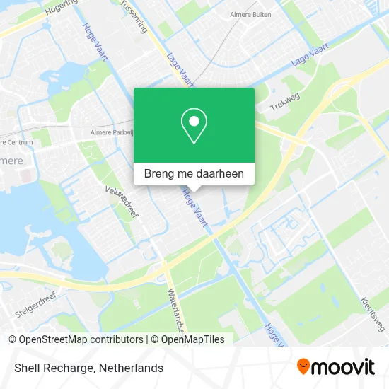 Shell Recharge kaart
