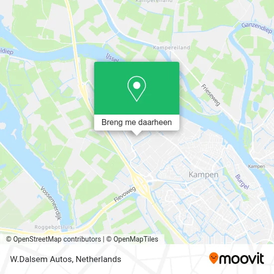 W.Dalsem Autos kaart