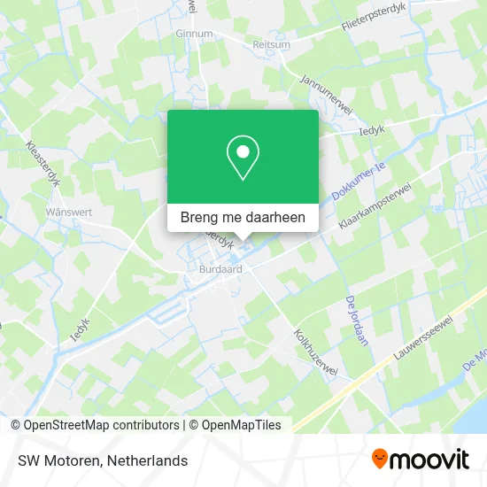 SW Motoren kaart