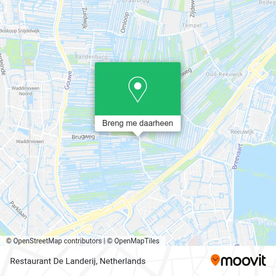 Restaurant De Landerij kaart