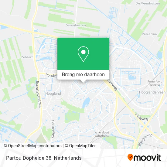 Partou Dopheide 38 kaart