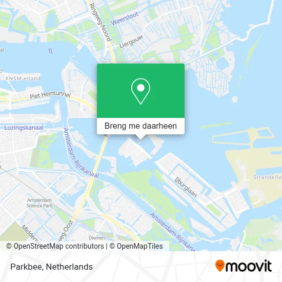 Parkbee kaart