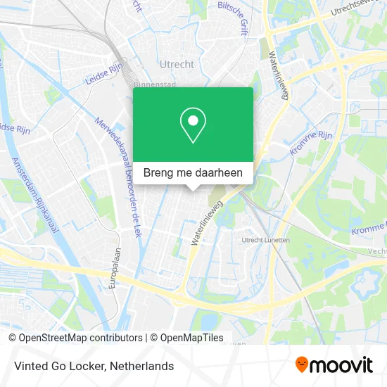 Vinted Go Locker kaart
