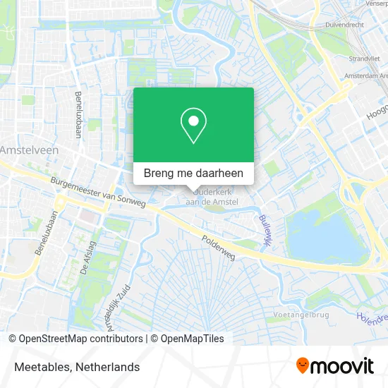 Meetables kaart