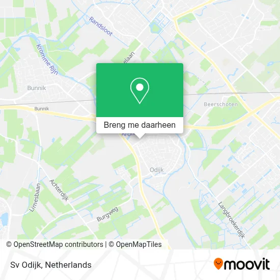 Sv Odijk kaart