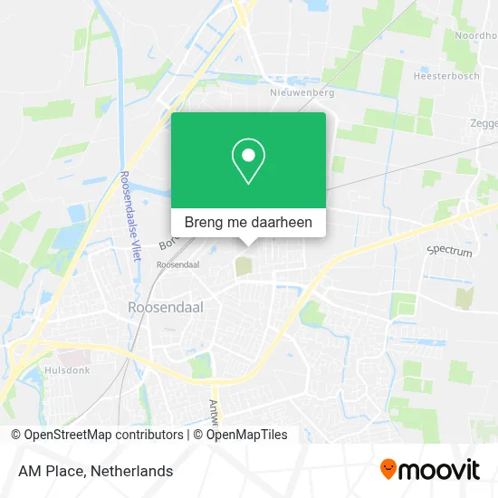 AM Place kaart