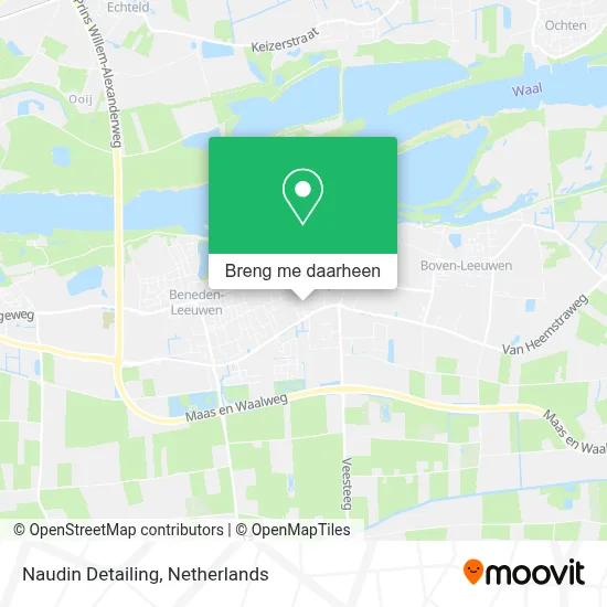 Naudin Detailing kaart