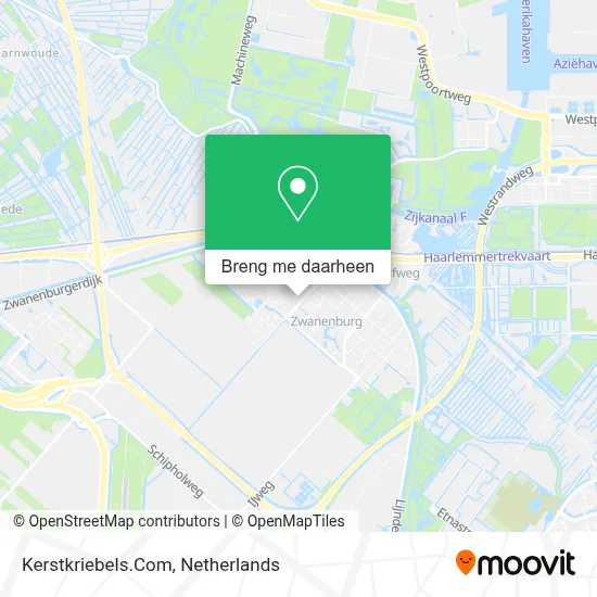Kerstkriebels.Com kaart