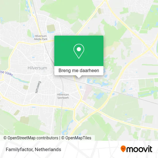 Familyfactor kaart