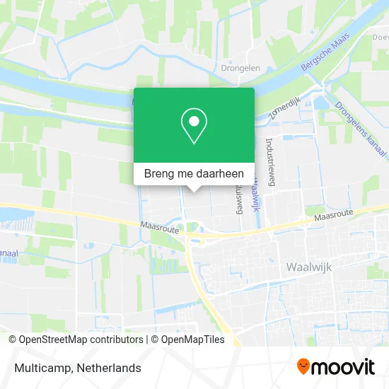 Multicamp kaart