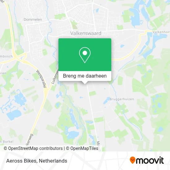 Aeross Bikes kaart