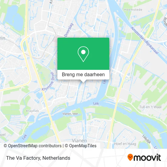 The Va Factory kaart