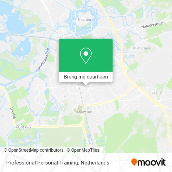 Professional Personal Training kaart