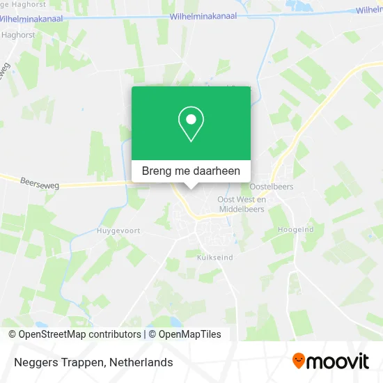 Neggers Trappen kaart