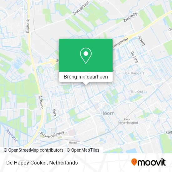 De Happy Cooker kaart