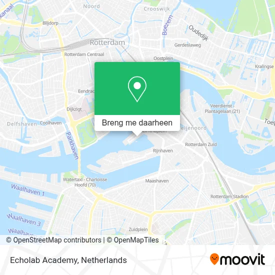 Echolab Academy kaart
