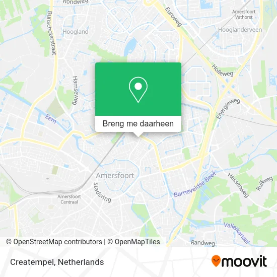 Creatempel kaart