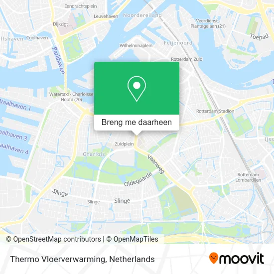 Thermo Vloerverwarming kaart