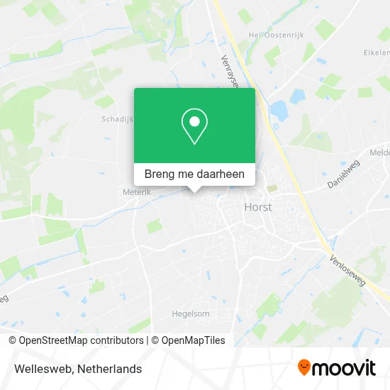 Wellesweb kaart