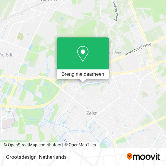 Grootsdesign kaart
