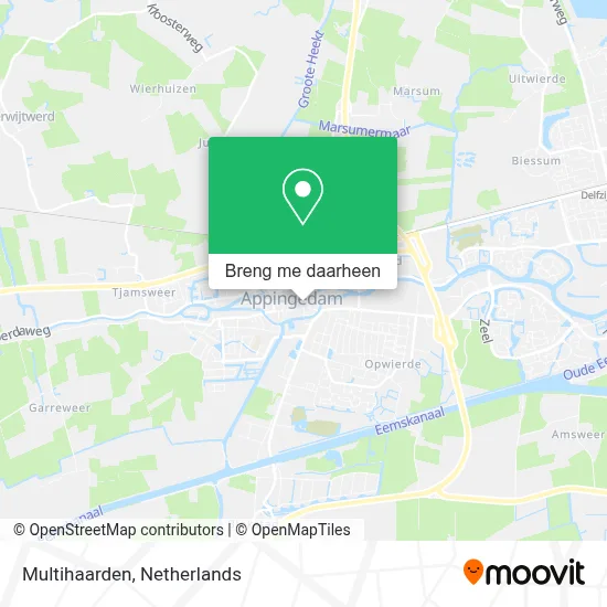 Multihaarden kaart