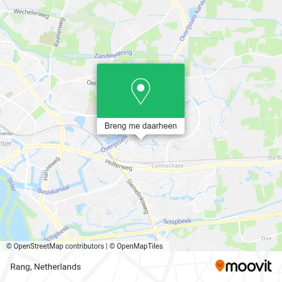 Rang kaart