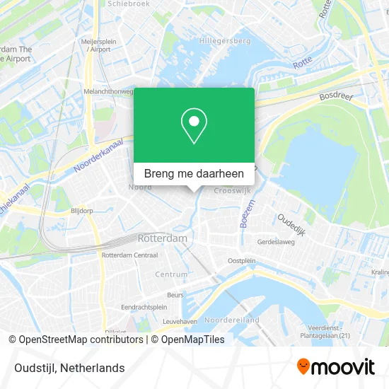Oudstijl kaart