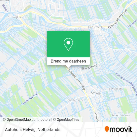 Autohuis Helwig kaart