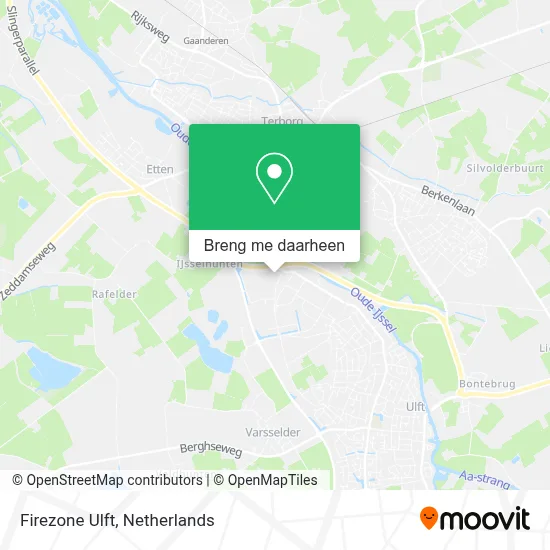 Firezone Ulft kaart