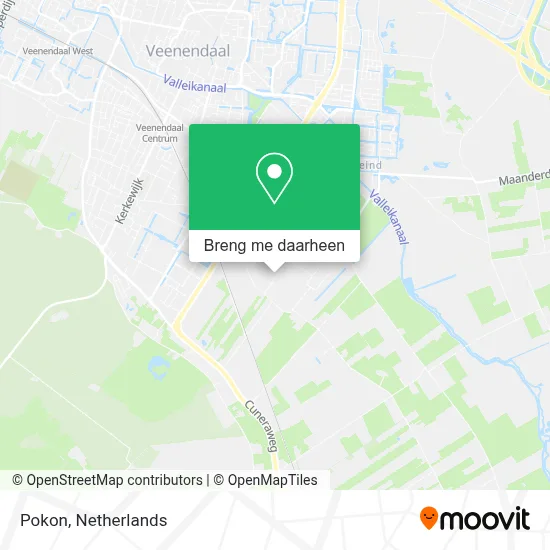 Pokon kaart