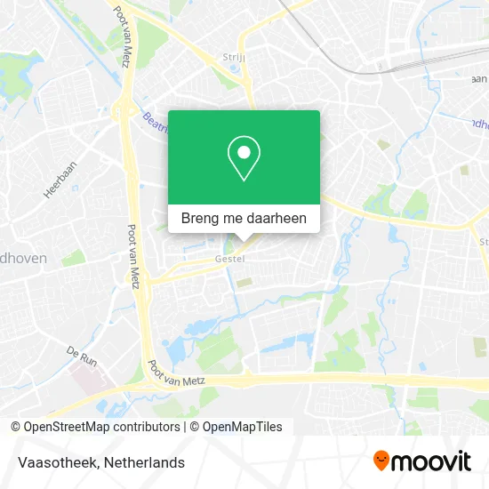 Vaasotheek kaart