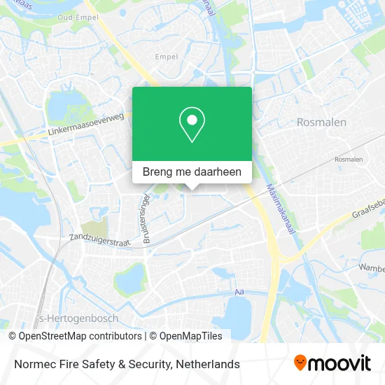 Normec Fire Safety & Security kaart